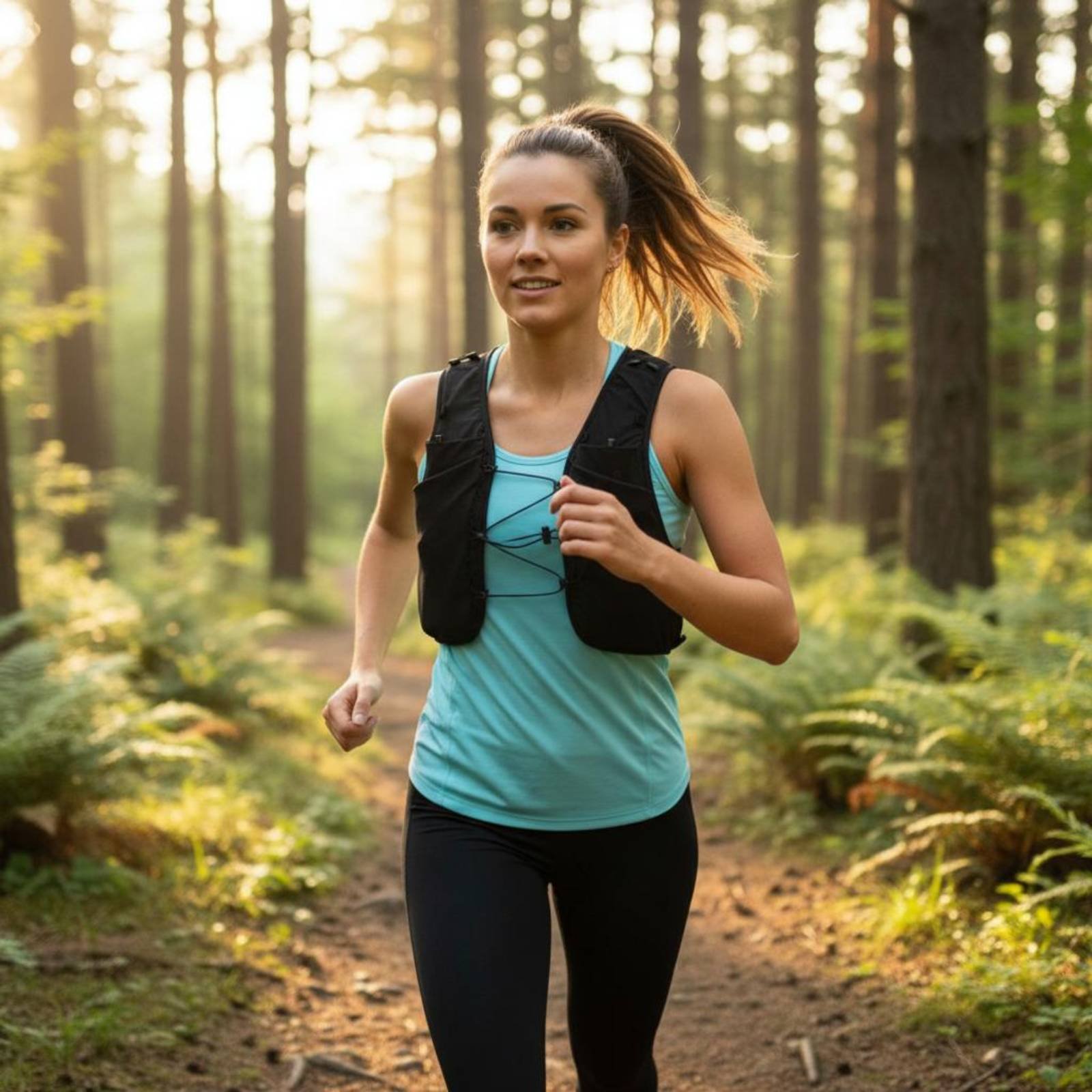 Running Gear Trail - سترة جري خفيفة الوزن سريعة الجفاف