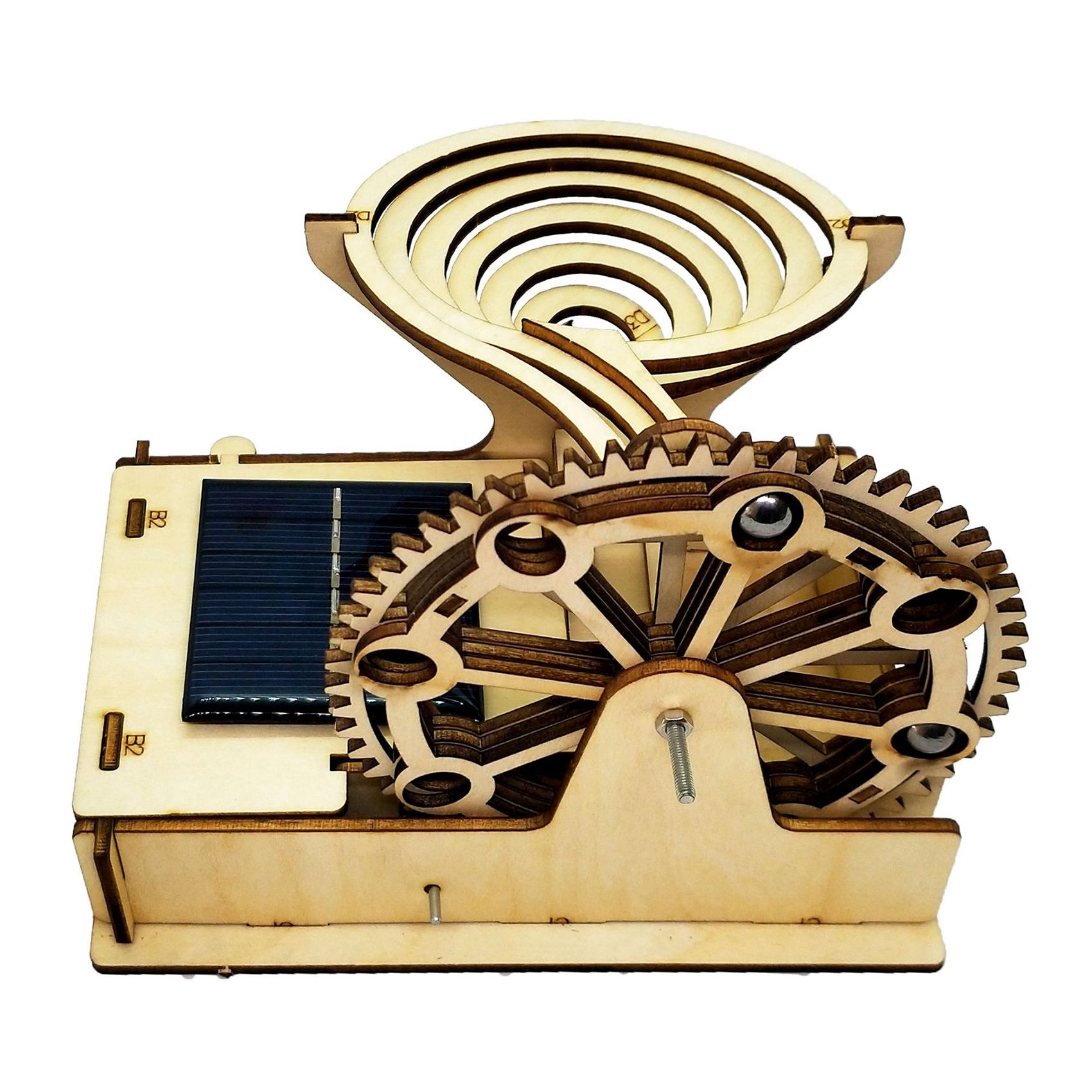Running Gear Vehicle - مسار تشغيل رخامي خشبي ثلاثي الأبعاد