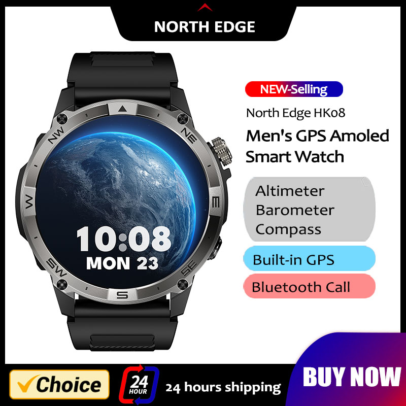 Gps Running Watch - NORTH EDGE GPS الرياضة ساعة ذكية