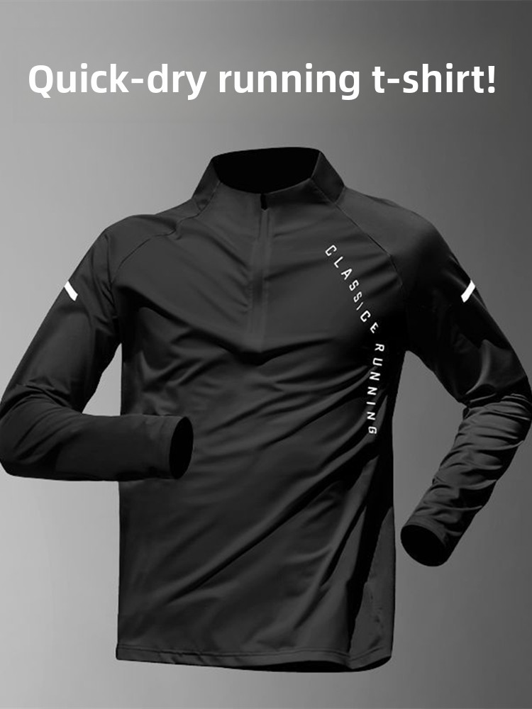 Running Gear Long Sleeve - قميص رياضي رجالي بأكمام طويلة سريع