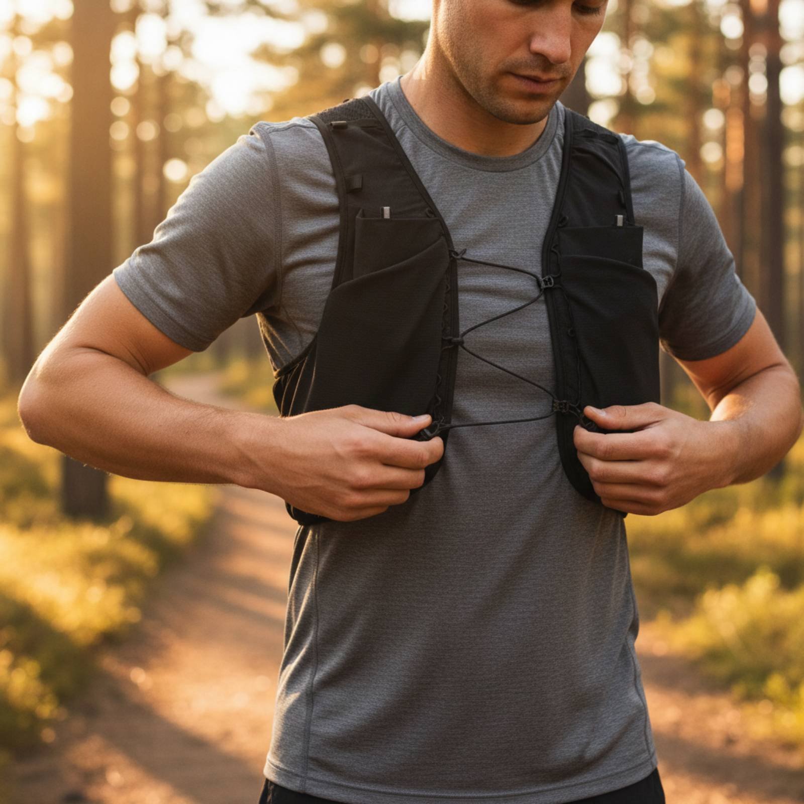 Running Gear Trail - سترة جري خفيفة الوزن قابلة للتنفس،