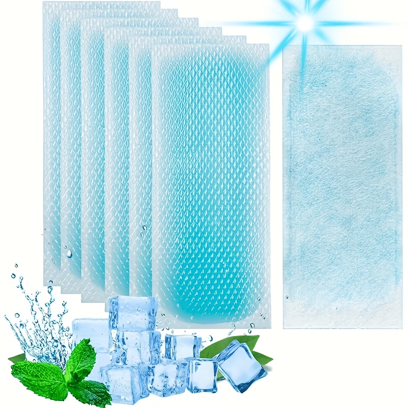 Energy Gel Pack - 8 قطع من لصقات التبريد الجل
