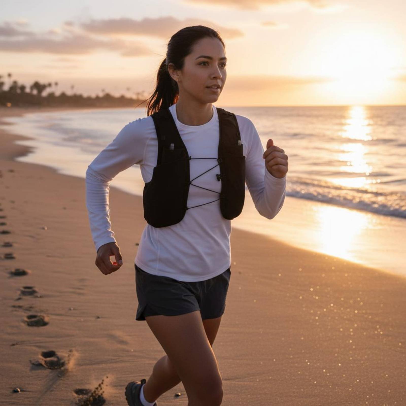 Running Gear Trail - سترة جري خفيفة الوزن محمولة، سترة