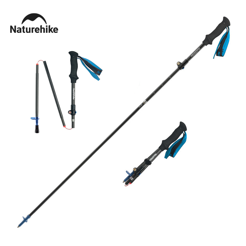 Trekking Pole Carbon - Naturehike-عصا مشي كاملة من ألياف الكربون