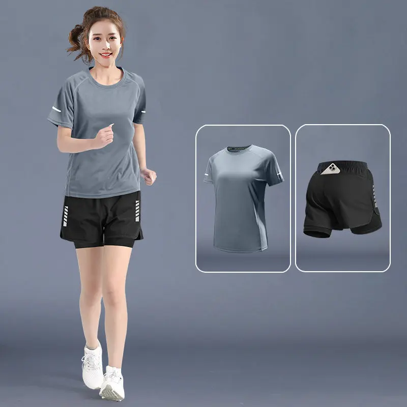 Running Gear Marathon - طقم جري صيفي للنساء - قميص