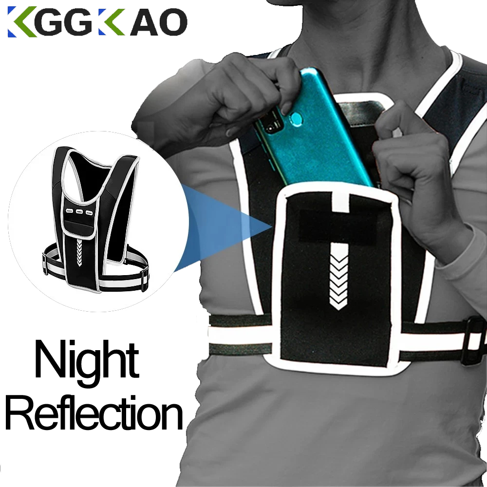 Running Gear Marathon - سترة جري مع حامل هاتف للرجال