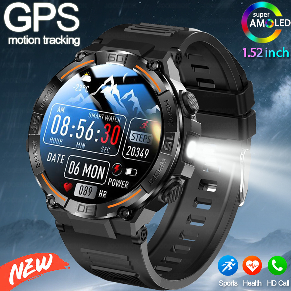 Gps Running Watch - ساعة ذكية عسكرية جديدة لعام 2026