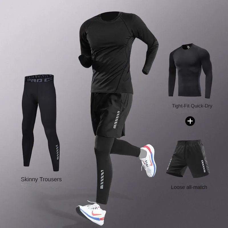 3-7 قطع من ألياف الجليد للرجال - مراجعة Running Jogging Gear وسعره