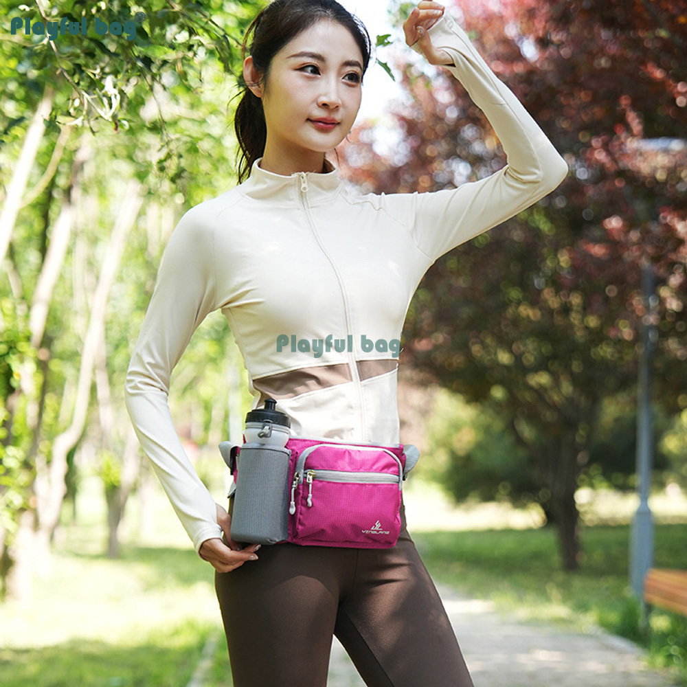 حزام خصر خفيف الوزن لحمل زجاجا - مراجعة Running Gear Marathon وسعره