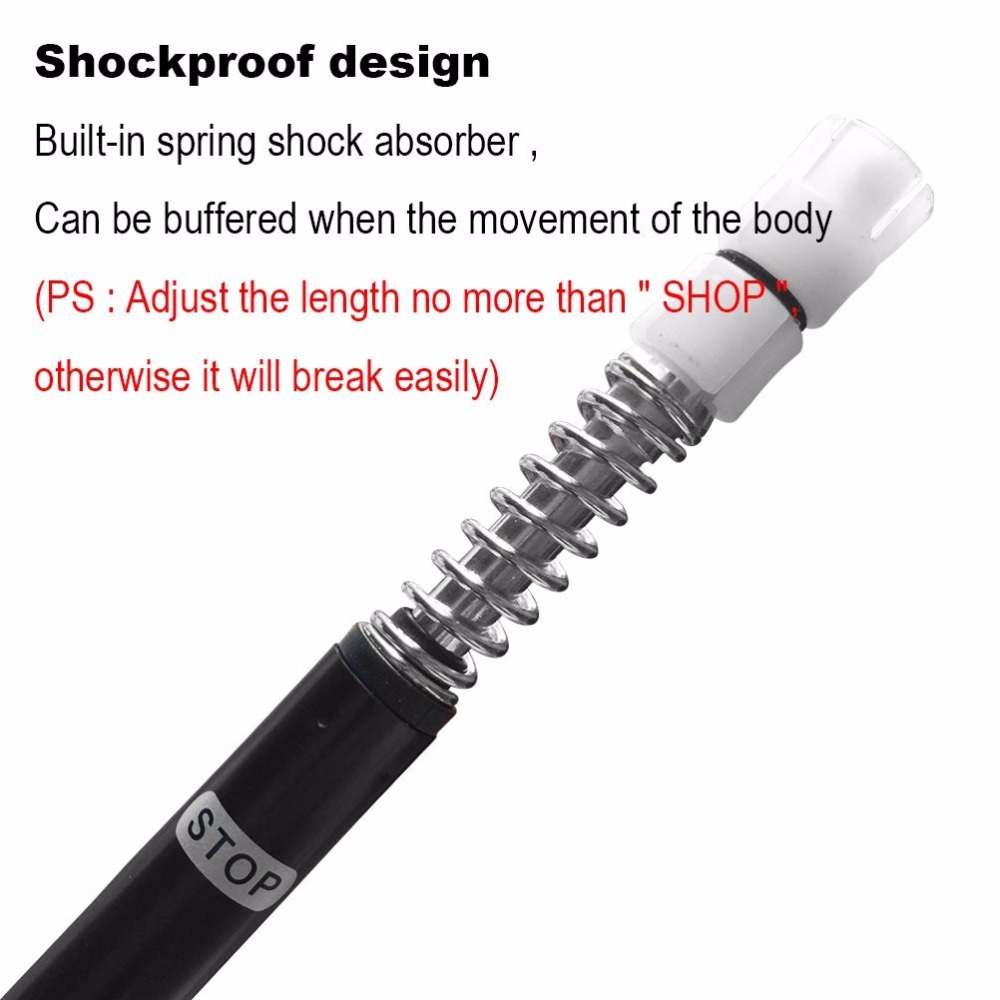 القطب تلسكوبي الألومنيوم الشما - مراجعة Trekking Pole Carbon وسعره