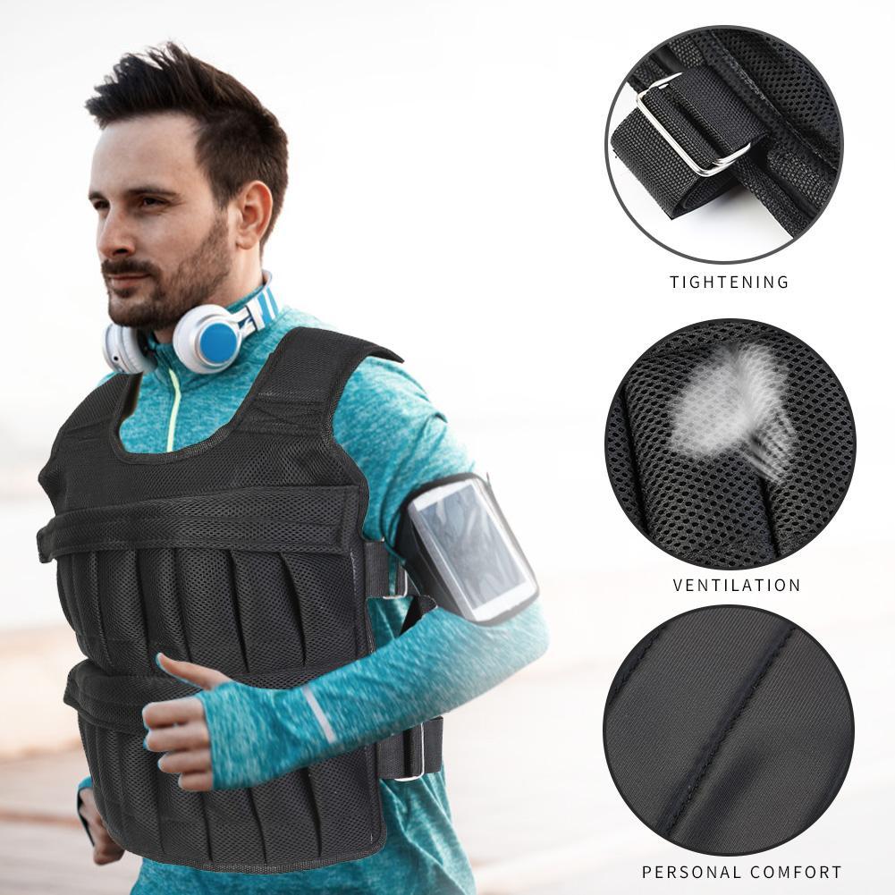 سترة تدريب قابلة للتعديل بوزن  - مراجعة Running Jogging Gear وسعره