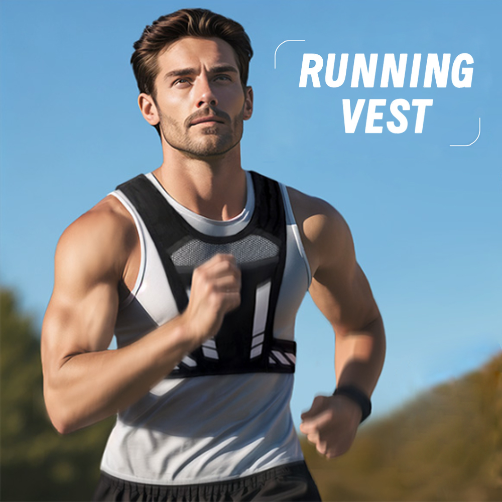 سترة جري عاكسة مع حامل هاتف وج - مراجعة Running Gear Marathon وسعره