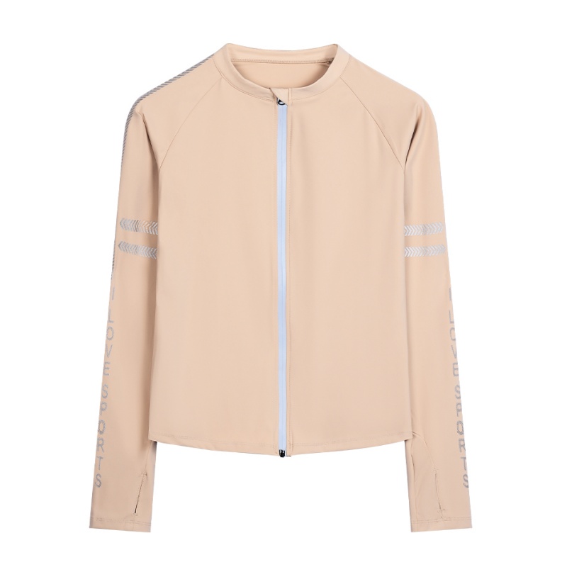 DRUR النساء أداء اليوغا قمم تن - مراجعة Running Gear Long Sleeve وسعره