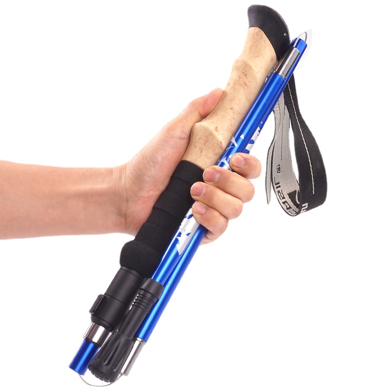 عصي مشي من ألياف الكربون خفيفة - مراجعة Trekking Pole Carbon وسعره