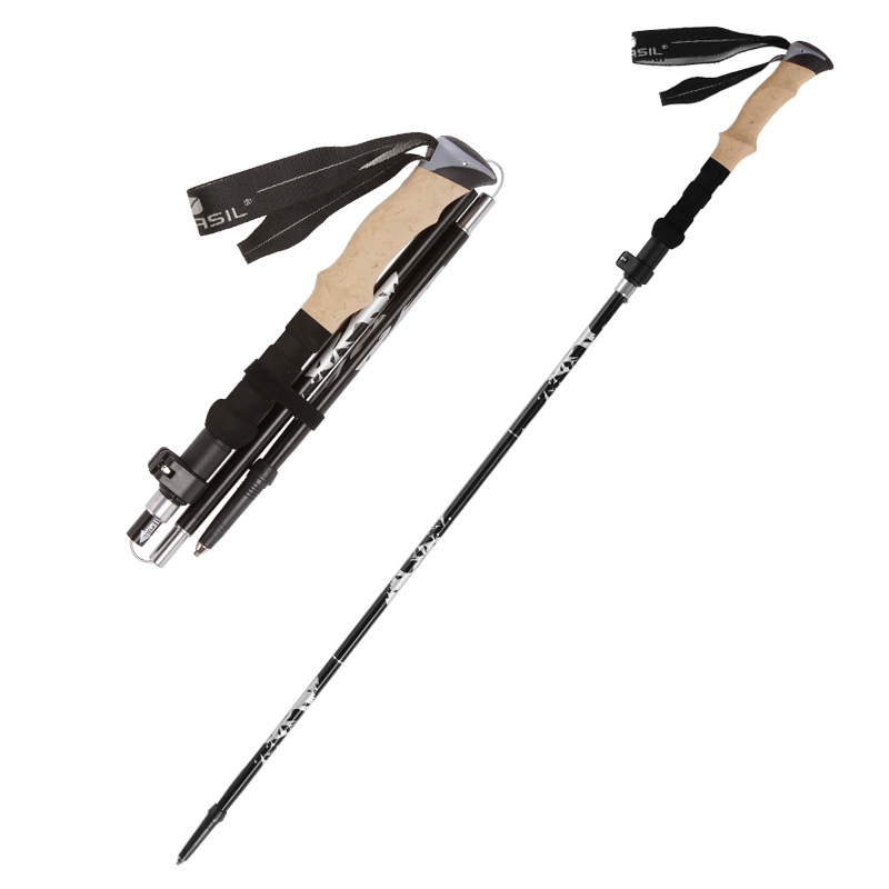 عصي مشي من ألياف الكربون خفيفة - مراجعة Trekking Pole Carbon وسعره