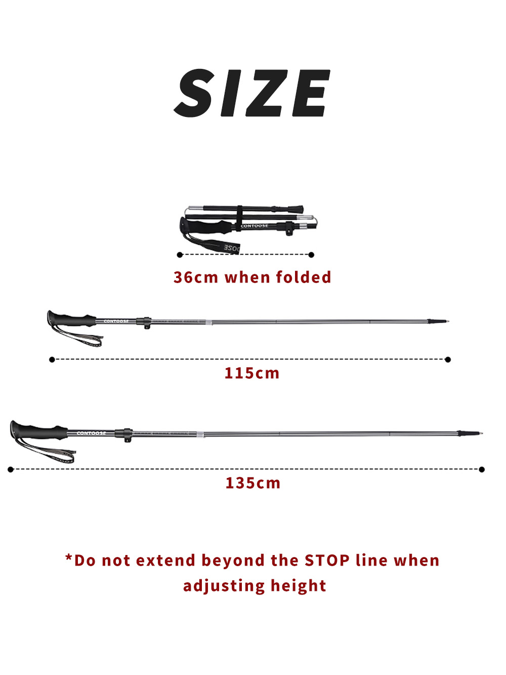 طوي الرحلات القطب 7075 الألومن - مراجعة Trekking Pole Carbon وسعره