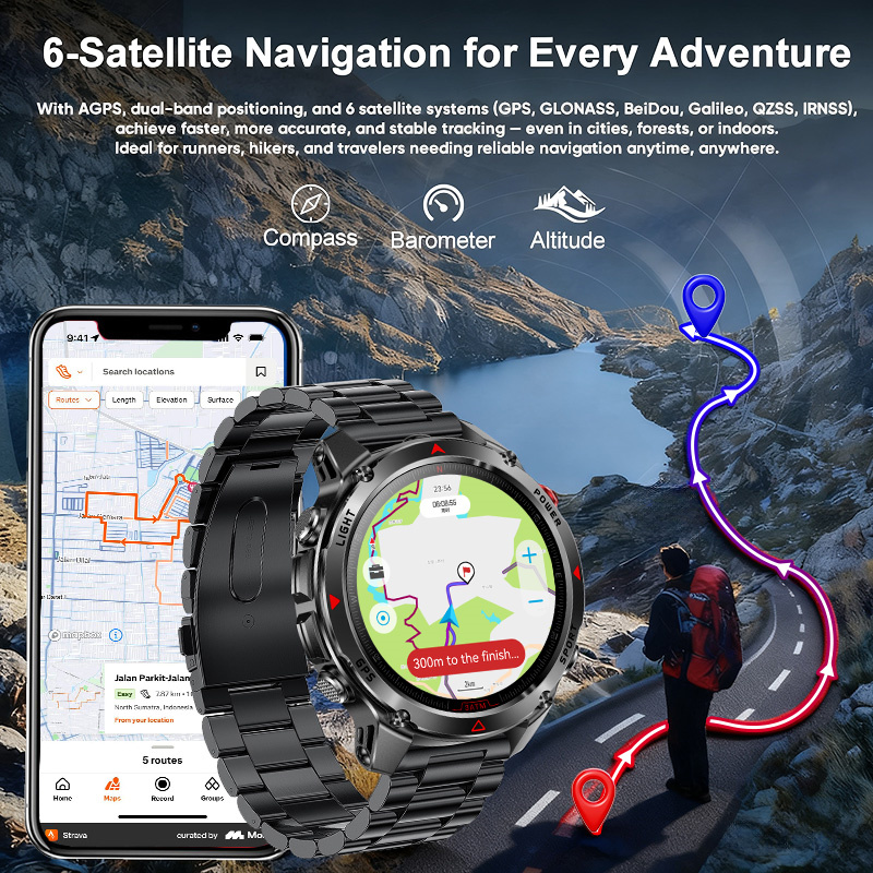 T-Rex 3 Pro العسكرية الصف AGPS - مراجعة Gps Running Watch وسعره