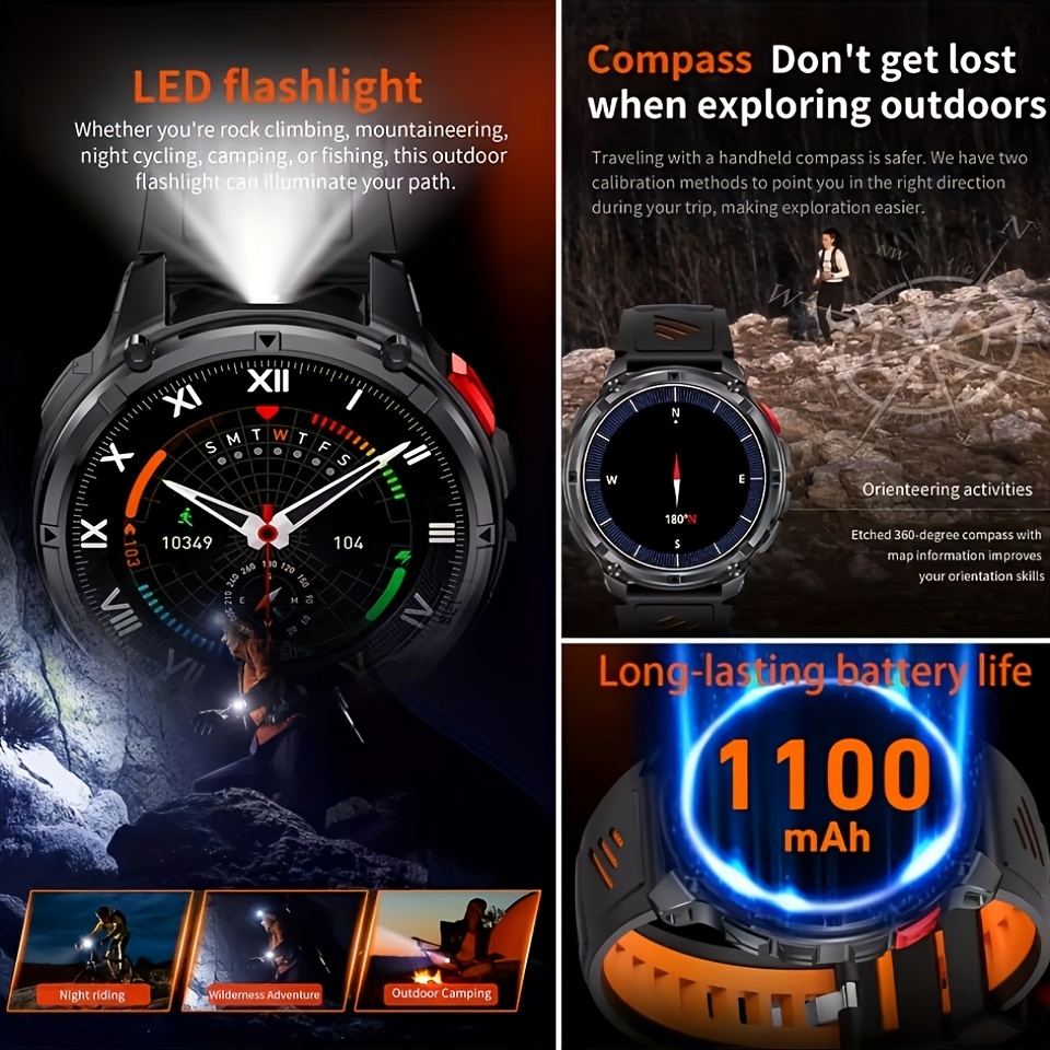 ساعة ذكية جديدة T-REX3 Ultra ب - مراجعة Gps Running Watch وسعره