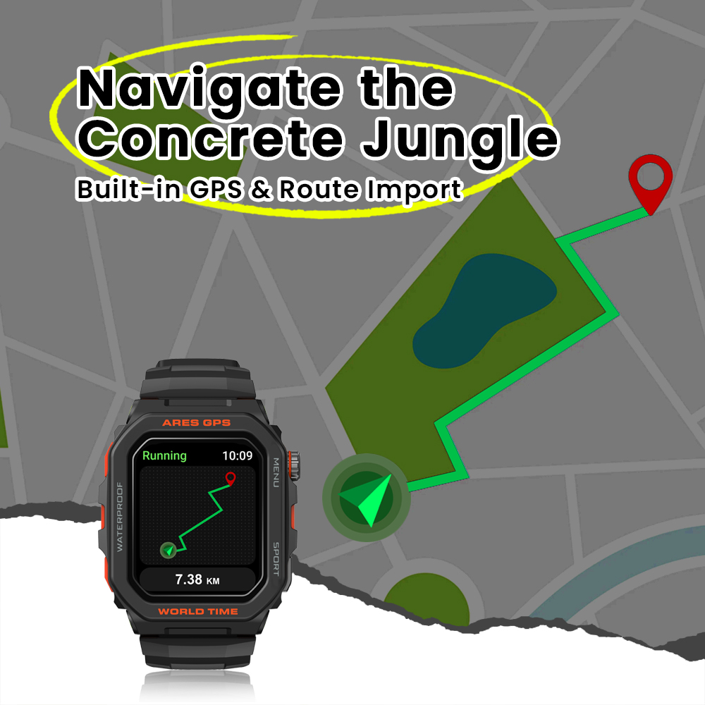 جديد Zeblaze Ares GPS ساعة ذكي - مراجعة Gps Running Watch وسعره