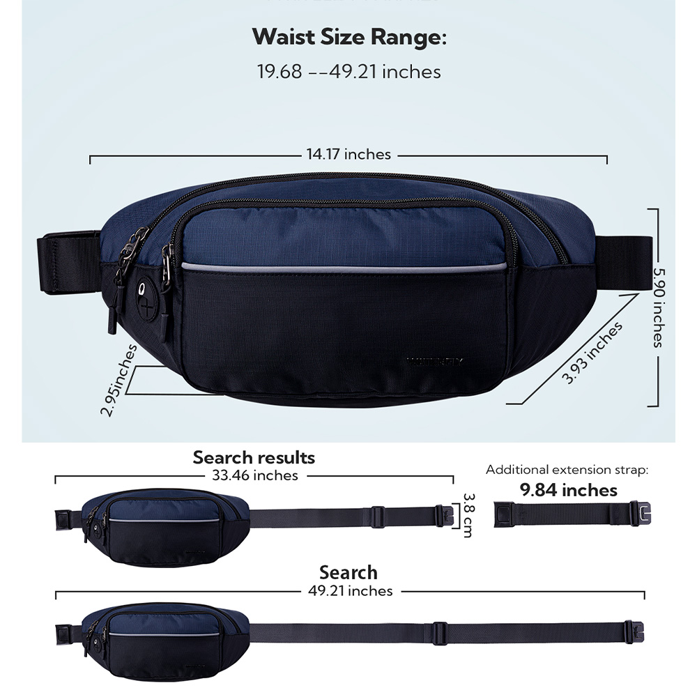 حقيبة خصر WATERFLY Fanny Pack، - مراجعة Running Gear Holder وسعره