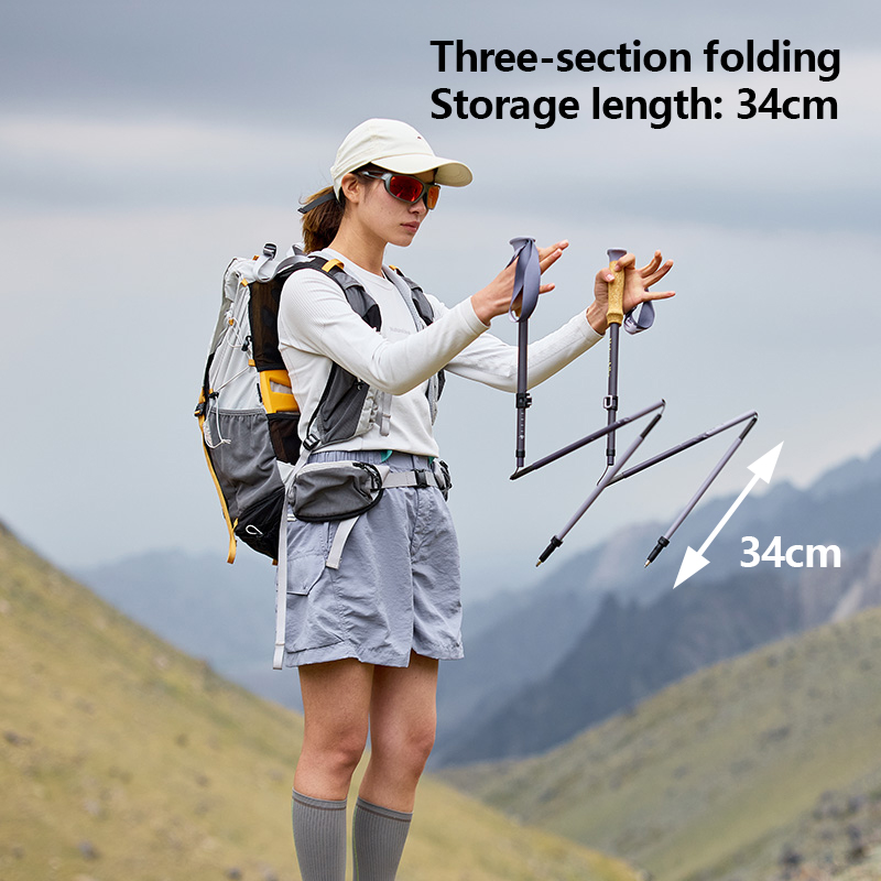 Naturehike 2025 ضوء درب 5-EXT  - مراجعة Trekking Pole Carbon وسعره