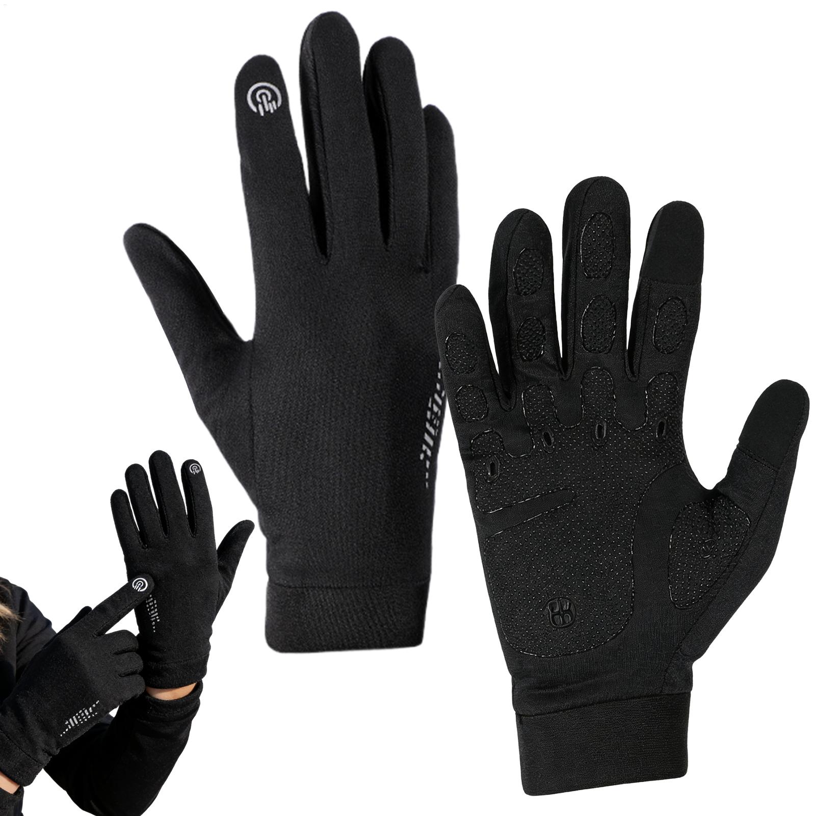 قفازات كاملة الأصابع للطقس الب - مراجعة Running Gear Cold Weather Men وسعره