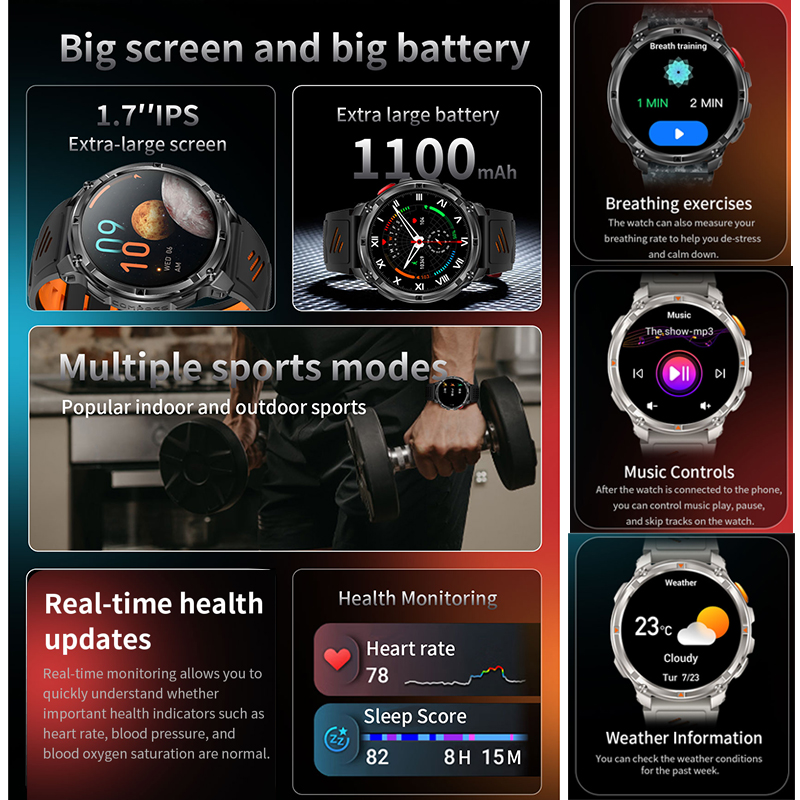 ساعة ذكية جديدة T-Rex3 Pro لعا - مراجعة Gps Running Watch وسعره