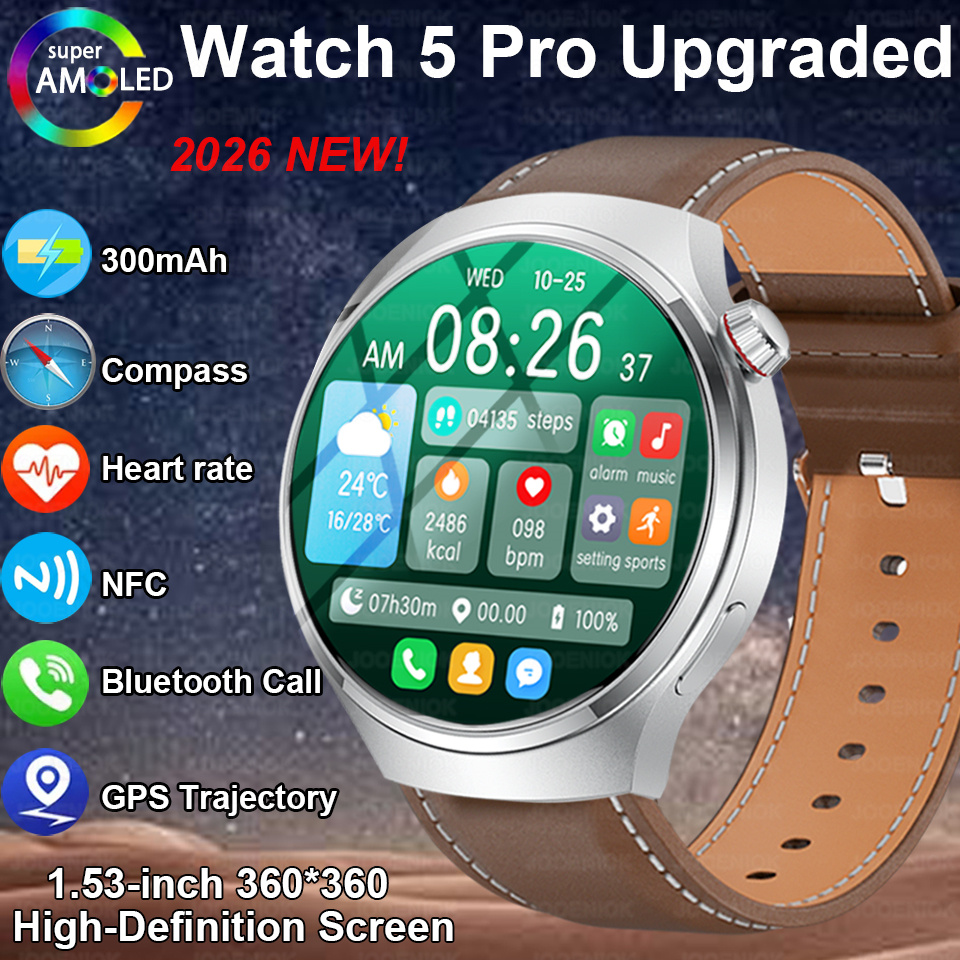 ساعة ذكية جديدة 2026 طراز 5 بر - مراجعة Gps Running Watch وسعره