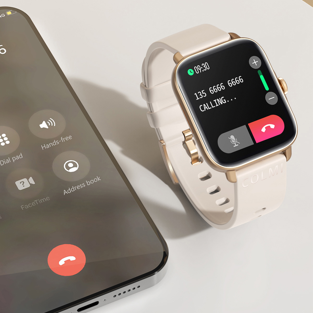 COLMI P28 Plus بلوتوث الرد على - مراجعة Gps Running Watch وسعره